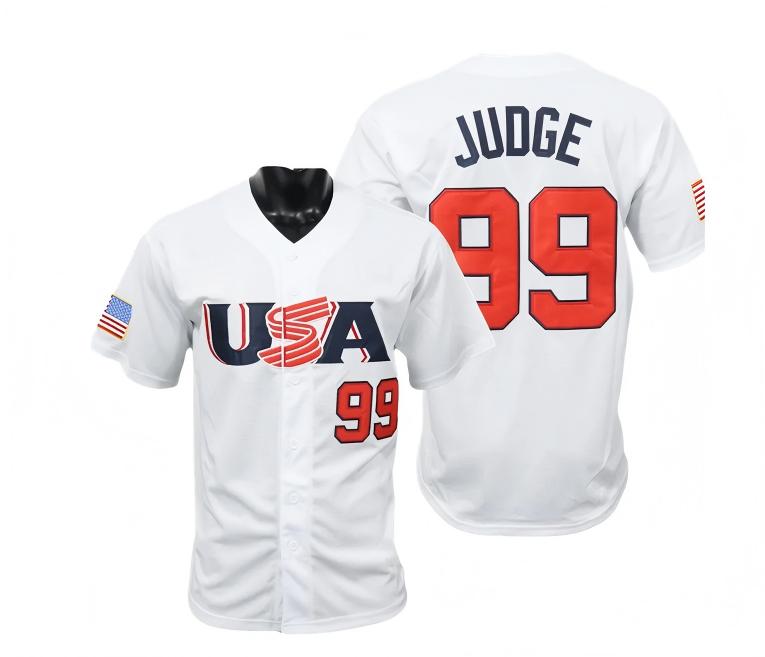 Youth NBA USA #99 Judge white jersey(1)